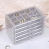 Space Saving Acrylic Makeup Storage Drawers Multi Drawer Acrylic Organizers for Neat Storage of Cosmetics and Jewelry