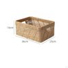 Natural Woven Storage Basket with Handles Breathable