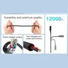 Pack of 2 Quick Charging USB Lines Suitable for Grooming Equipment PVC and Copper Conductors Flexible 1.2M Cord Length