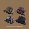 Autumn and Winter Middle Aged and Elderly Women's Thickened Warm Mother's Hat Cold Knitted Hat Wool Trend Retro