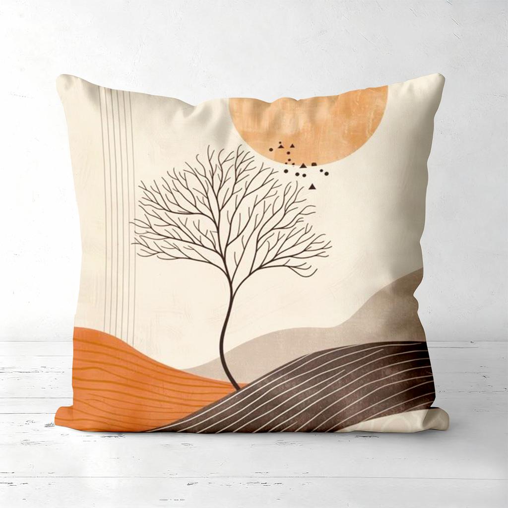 Autumn Landscape Pillow Covers Stylish Home Decor Polyester pillowcase, sofa decorative cushion cov Headboard Pillow