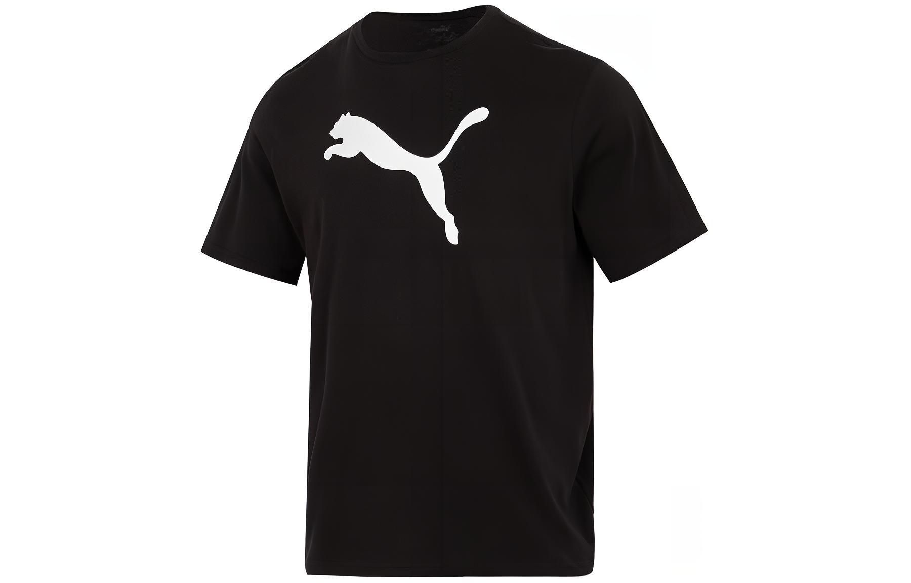 PUMA ACTIVE SS24 T Shirt Men s Black 658705-03 M