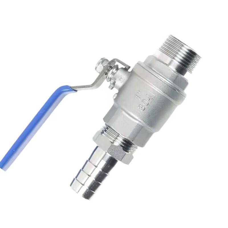 304 Stainless Steel IBC Tank Male Thread Pagoda Ball Valve