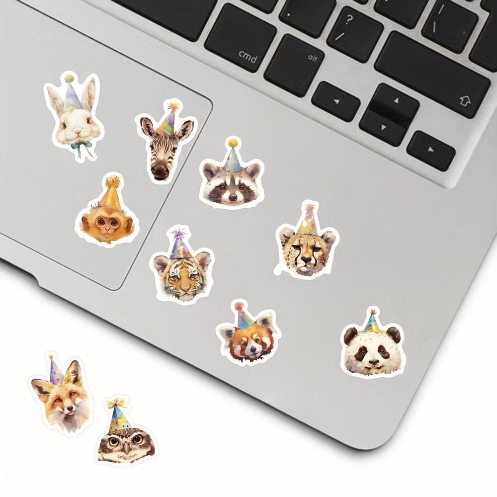 500 Animal Stickers for Mobile Phone Cases, Laptops, Diaries, Refrigerators, Suitcases and Birthday Holiday Reward Gift Decals