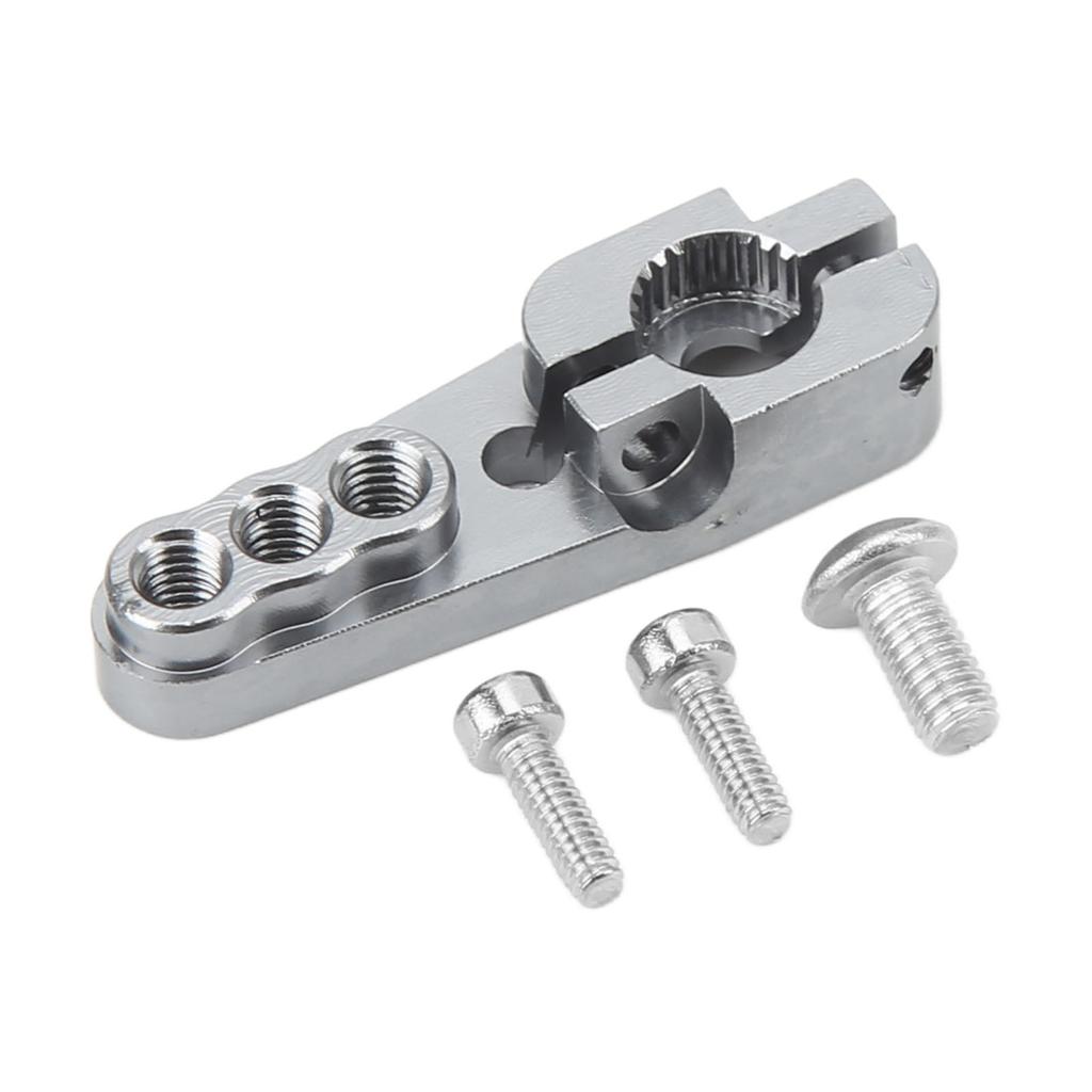 25T Servo Horn   3 Holes Aluminium Alloy Servo Horns Steering Arms for 1Celsius10 RC Car Upgrade Parts