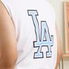 New MLB Los Angeles Dodgers Tank Top Unisex White 3ATKB0233-07WHS