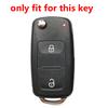 Silikon Bilnyckelfodral Nyckelskydd För VW T5 Polo Passat Volkswagen Golf 4 5 6 Caravelle Skoda Fabia Octavia Ligier JS Seat Toledo
