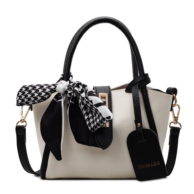 Premium texture bag women's new foreign style versatile messenger bag fashionable portable bucket bag