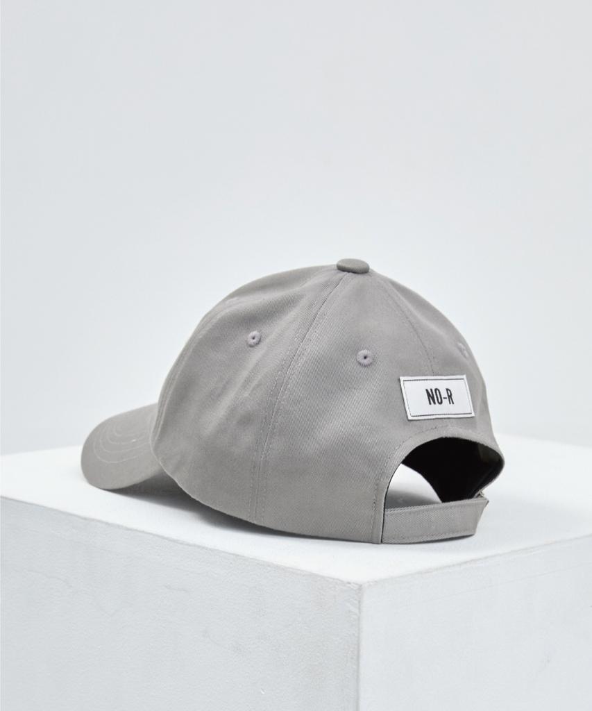 Noal [Unisex] Honey Badger Patch Ball Cap / Gray