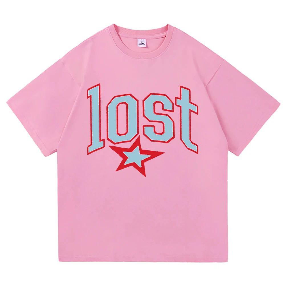 High Street Harajuku Clothing Mgk Lost Americana Album TShirt 2025 Song Cliche Retro High Quality Clothes Vintage Cotton TShirts