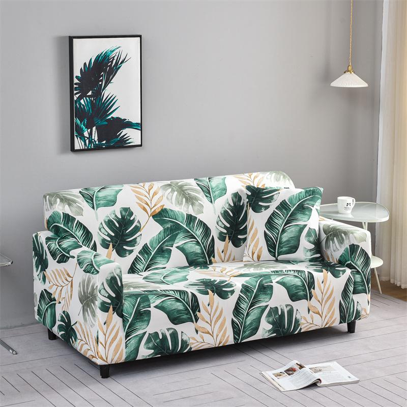 Printed Sofa Cover Stretch Couch Cover Sofa Slipcovers for Couches and Loveseats Washable  Furniture Protector for Pets Kids