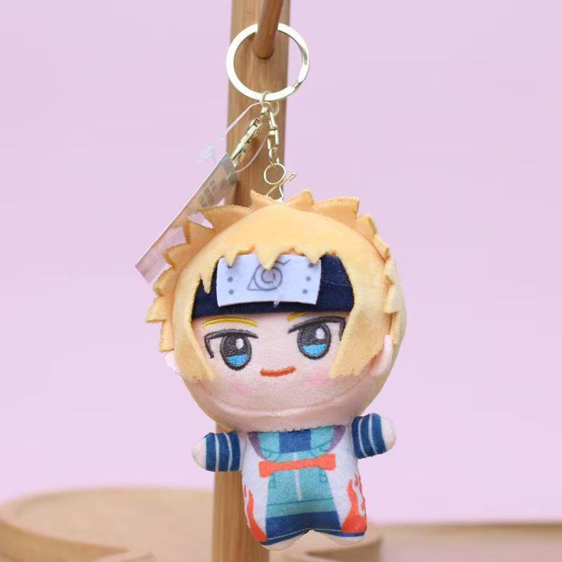Naruto Cartoon Snuggly Hanging Tag Endearing Sasuke Sakura Backpack Charm Kakashi Minato Plush Stuff Accessories Suitable For Lovers Natal Day