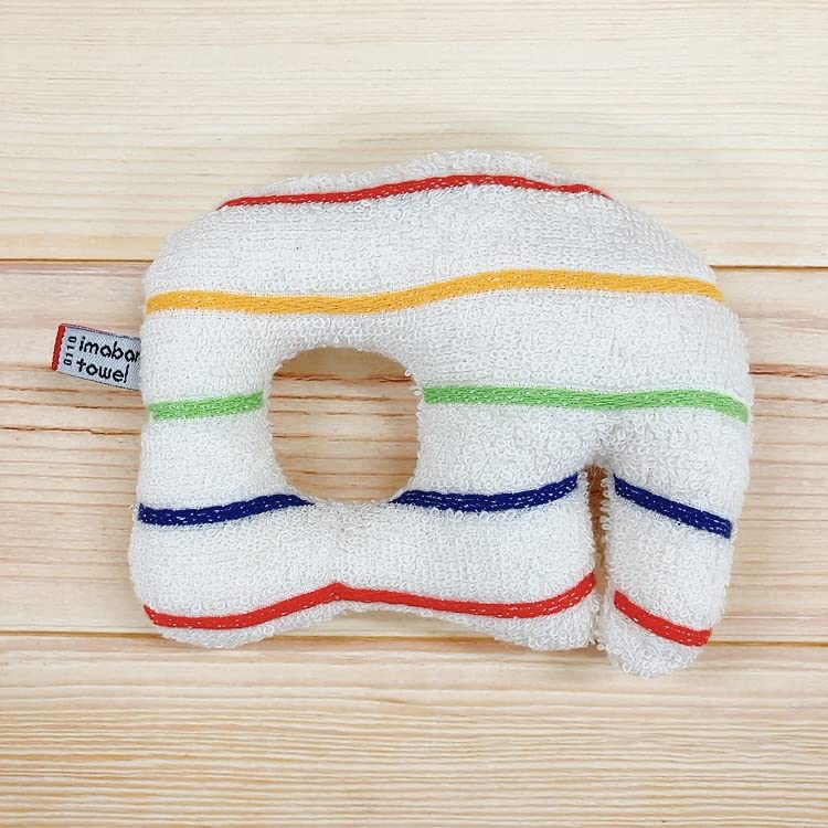 Angel Imabari Towel Baby Nigi-Nigi Elephant Rattle, Made In Japan, Baby Gift