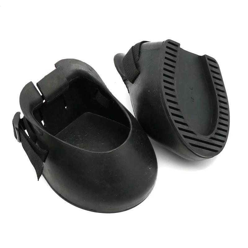 2 PIEZAS Goma Antideslizante Herraduras Ecuestres para Caballos Botas para Herraduras Reparación Corrección Rendimiento del Casco del Caballo Casco Protectores de Casco