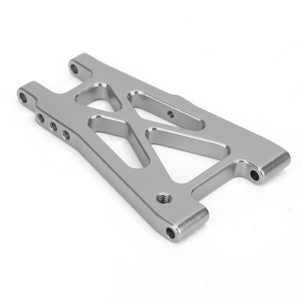 2PCS Aluminum Alloy Rear Lower Swing Arm Fit for KYOSHO 4WD Optima 110 RC Off Road Vehicle(Silver )
