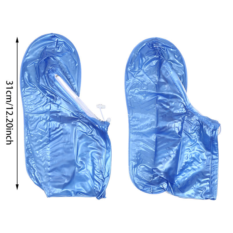 1Pair Anti-slip Wear-resistant Shoe Covers Outdoor Cycling Reusable Foldable Rain Shoe Protectors for Women Men