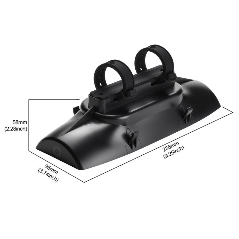 Universal Bike Motorcycle Handlebar Mount Holder Adjustable Waterproof Speaker Bracket Simple Installs for Charge