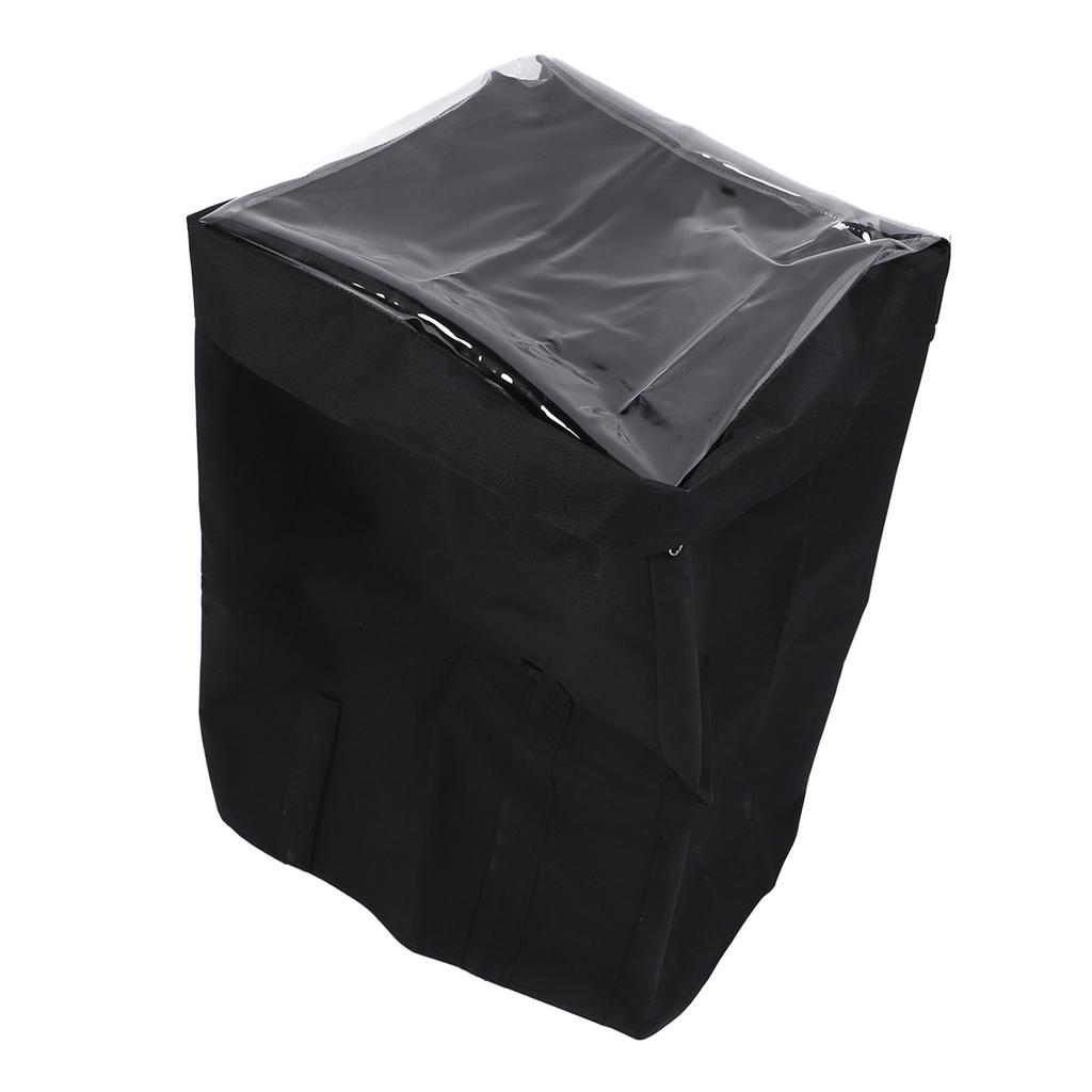 Heater Pump Cover Polyester Canvas Waterproof Spa Heater Pump Cover with Zipper and Transparent PVC
