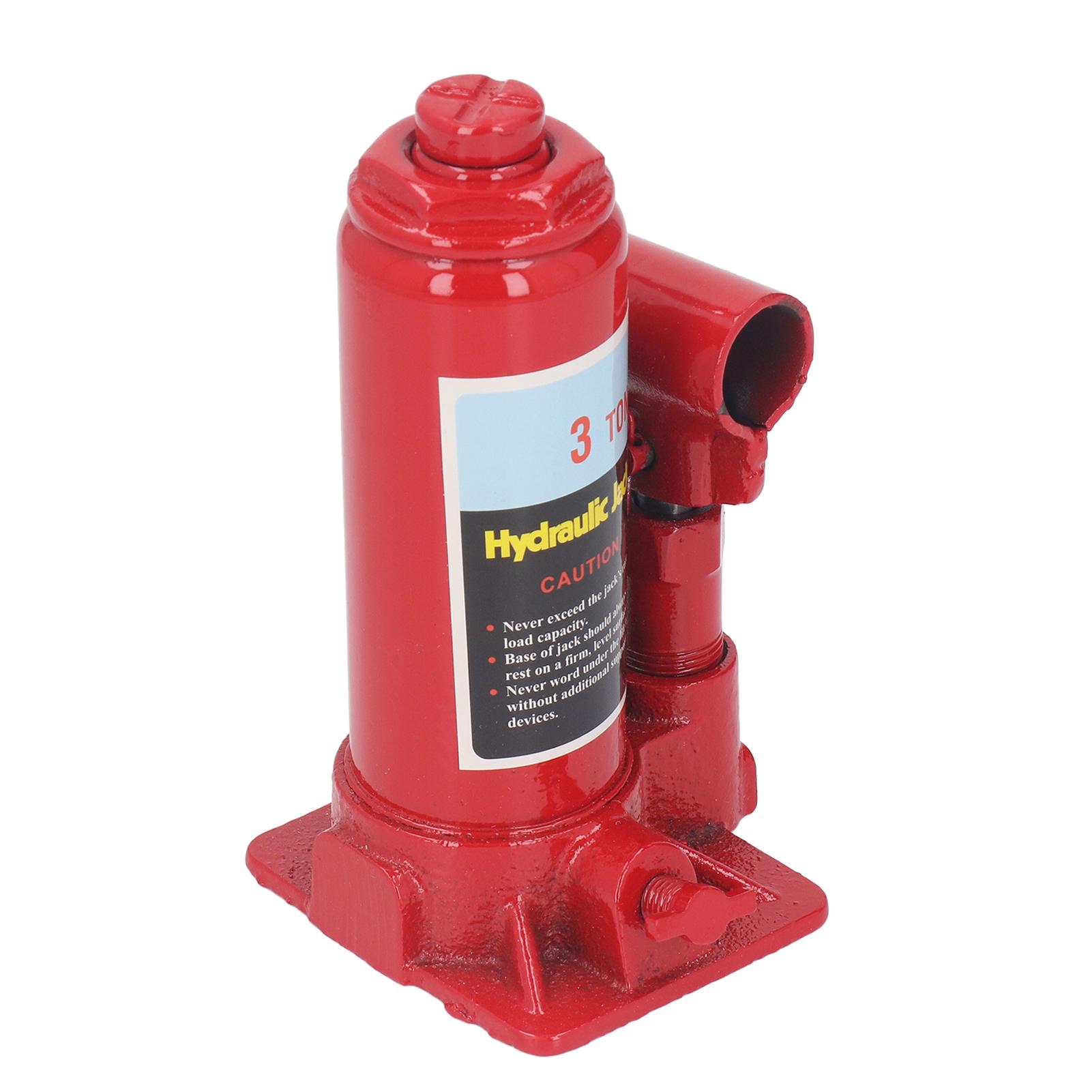 

Гидравлический домкрат 3 тонны сварной вертикальный бутылочный домкрат для легкового автомобиля грузовика с ручкой насоса