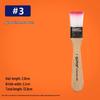 Nylon Bristle Art Brush with Wood Handle for Oil Painting