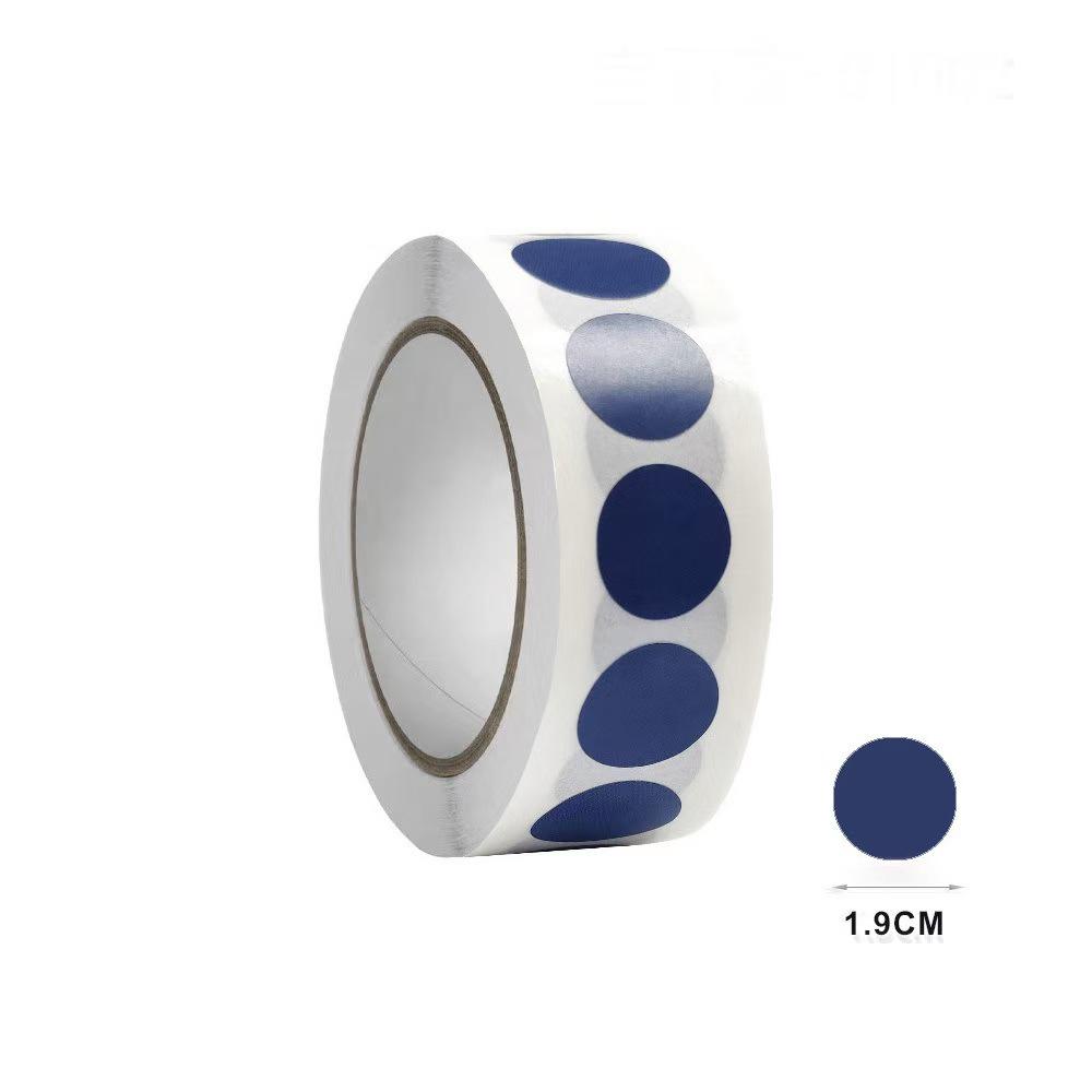 Colored Round Dot Labels, 13mm/19mm, Self-Adhesive Stickers for Coding and Classification