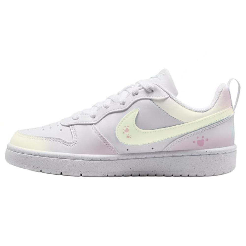 

Nike Court Low top Skateboard Shoes Women s White Yellow DV5456-138() 35.5