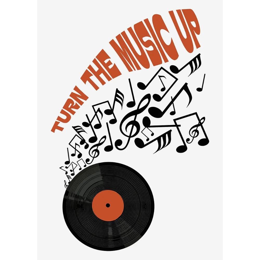 1pcs Frameless Jazz Club Black Cat Piano Vinyl Poster Retro Canvas Painting Printing Nordic Wall Picture Living Room Home Decor