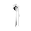 1010 Stainless Steel Dessert Spoon - Thick, Round, Mirror-Finish 304 Stainless Steel Tableware