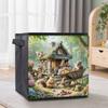 The Squirrel Moves House 5D Diamond Painting Storage Basket Full Round Drill Mosaic Diamond Embroidery Cross Stitch Kits Home Decor Home Decor