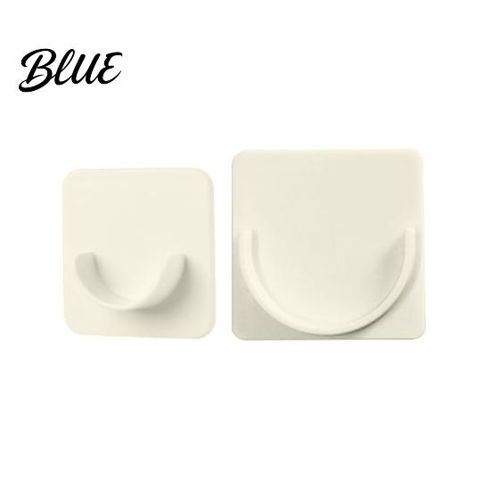 Secure Bond Shower Load-bearing Wall with Strong Holder 4Pcs Curtain Rod Adhesive Waterproof Mount Easy