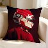 Car No  Driver CCharles LLeclerc  Square DoubleSided printed Pillow Case Bedroom Bedside Pillow Sofa Cushion Cover