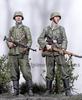 Alpine Miniatures 1/35 WWII German Panzer Grenadier Set (2 Figures) Resin Kit AM35332 (Personnel)