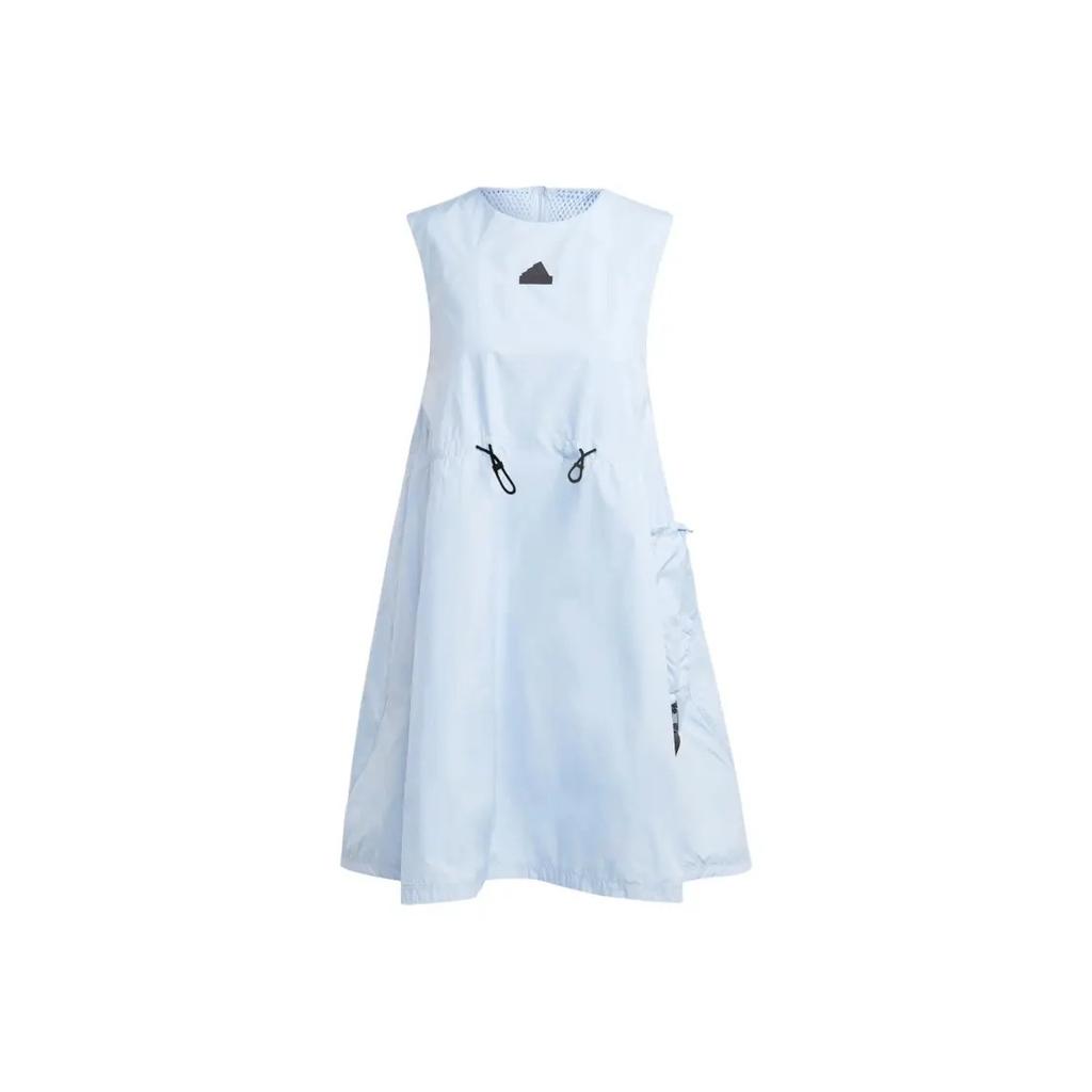 adidas City Escape Sports Sleeveless Dress Women's Blue