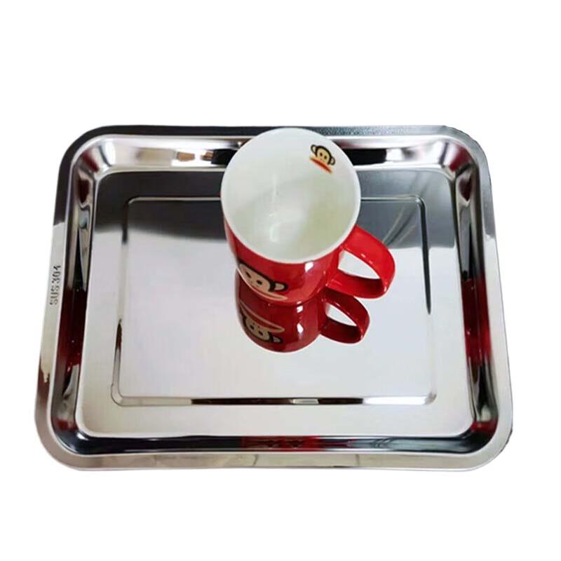 AnYi 304 Stainless Steel Rectangular Steaming Tray 27x20CM