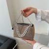 Chain Bag, Women's Single Shoulder Crossbody Bag, Large Capacity Casual Bag, Diamond Inlaid Bag