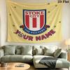 Arazzo Stampato Stoke City con Nome Personalizzato – Da Appendere alla Parete per Camere da Letto, Dormitori e Decorazioni per la Casa