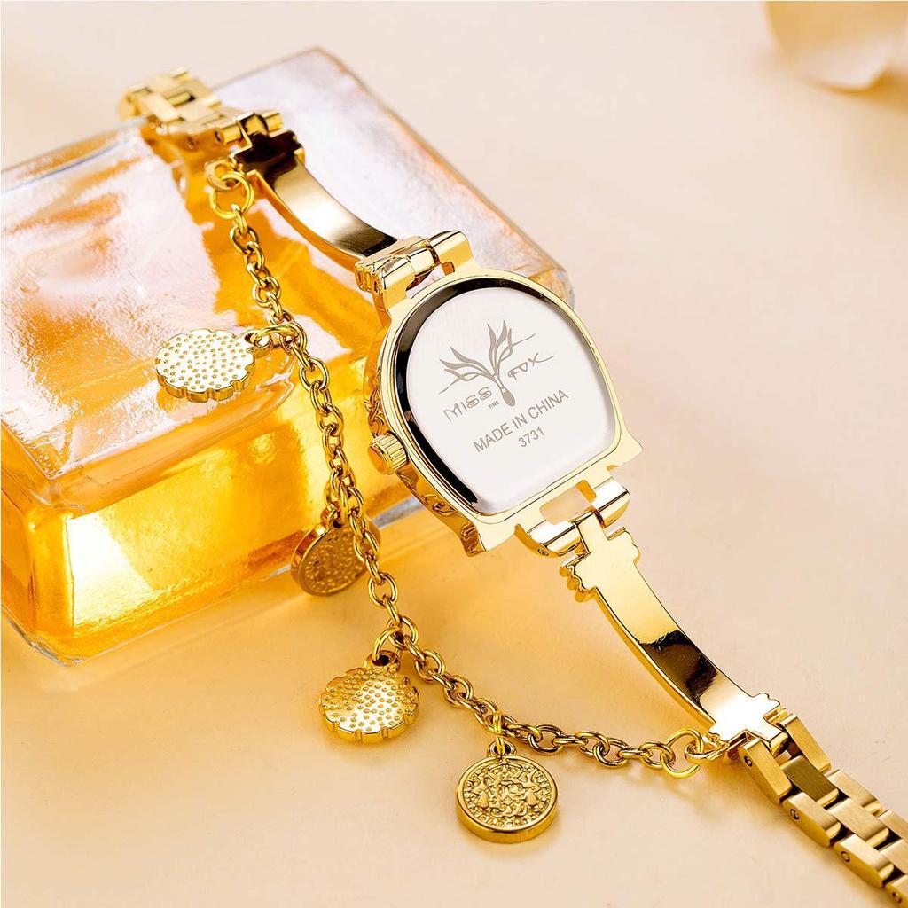 Waterproof Exquisite Bracelet Quartz Watch Ladies' Fashion Accessories Niche High-end Quartz Watch