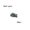 MOC Bricks Compatible All Brand Assembles Particles Building Blocks 15712 2555 High-tech Parts 50pcs/lot 1x1 Dot Educational Toy