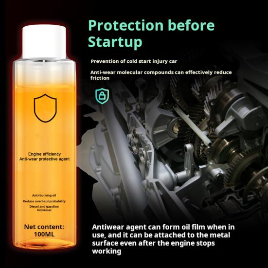 

Yousheng Противоизносная присадка для обработки масла двигателя Высокоэффективное противоизносное защитное средство для двигателя Присадка к трансмиссионной жидкости для автомобиля Аксессуары 1pc