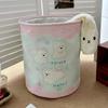 Cartoon Toys Storage Basket Space-Saving Dirty Clothes Basket Cute Laundry Hamper  Dormitory