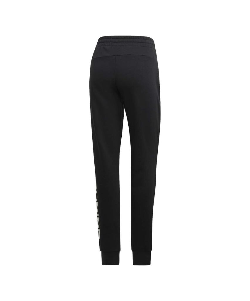 Adidas FRU93 Linear Logo Sweat Japan to Japanese size Women's Pants, Black/White (DP2398), J/OT (equivalent 2L)