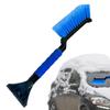 1pc Car Ice Scraper and Brush Windshield Scraper for Ice and Snow Ergonomic Foam Grip Snow Cleaner for Car Window Ice Scraper