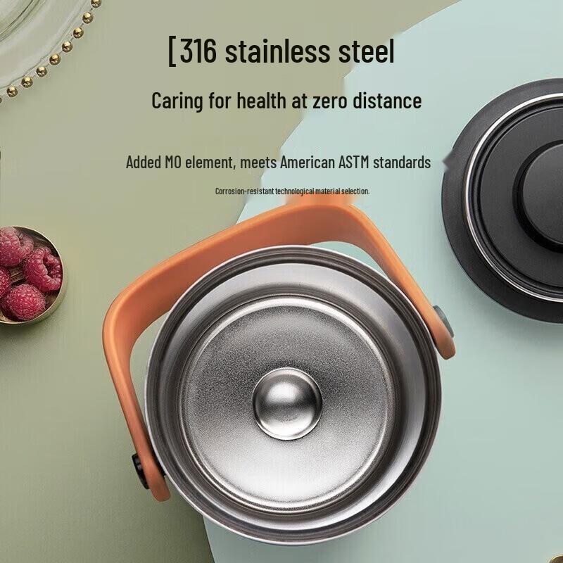 RELEA 3-Layer 316 Stainless Steel Insulated Lunch Container