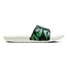 Nike Kawa Slide SE JDI Soft Comfortable Non-Slip Shock Absorbing Slippers Kids Slippers Black White Green DX1976-001