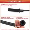 UXCELL 8 Pcs Spark Plug Wire Ignition Coil Cable No.12192064 for Cadillac CT5 V8 6.2L