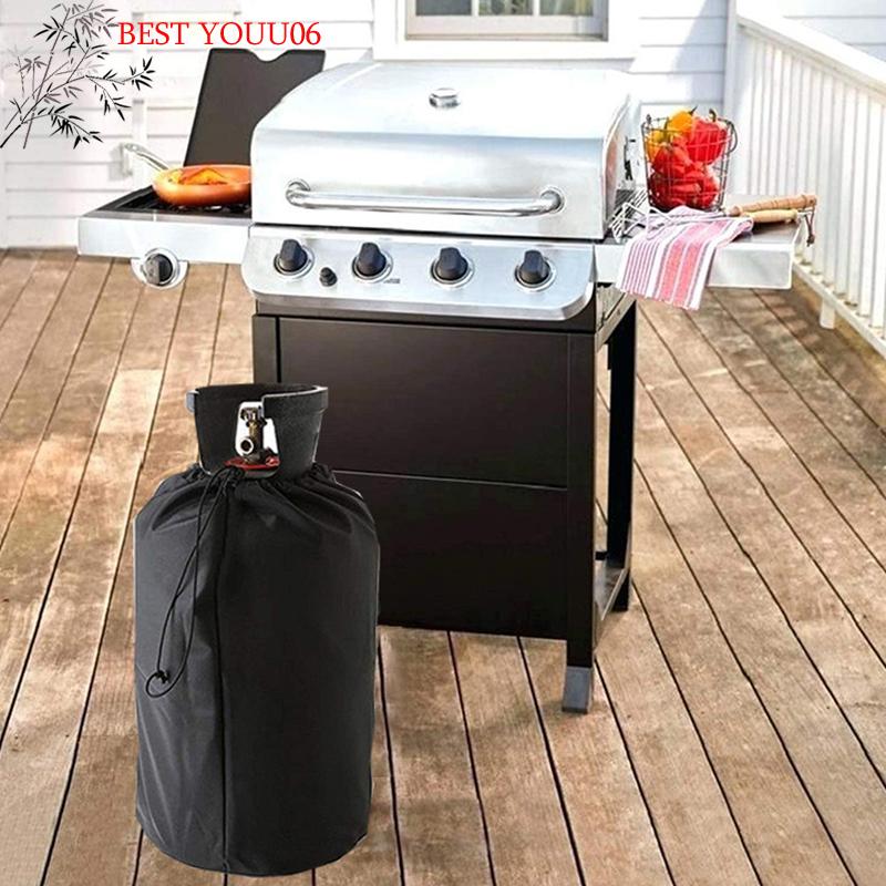Hot Propane Tank Cover Gas Bottle Covers Waterproof Dust-proof For Outdoor Gas Stove Camping Parts Dust Protection Cover