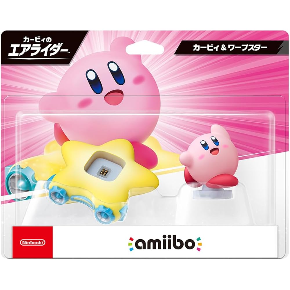 amiibo Kirby & Warp Star (Kirby Air Rider series)