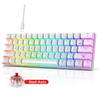 V900 61-Key Mini Mechanical Keyboard, Blue Switch, RGB Lighting, Portable for Gaming