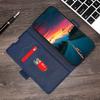 Phone Stand Cover for Oppo Reno8 T 4G PU Leather Card Holder Mobile Phone Protective Cover