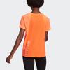Adidas Gzm Htr Tee Guangzhou Marathon Competition Running Short Sleeve T-Shirt Women Tops Red Fluorescent GV1326